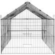 Tarc pliabil pentru pasari, iepuri Vevor 180 x 77 x 75.5 cm, prelata protectie 118 x 85 cm