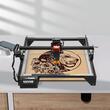 Masina de gravat cu laser 10 W, iOS, Windows sau Linux, 38 x 40 cm, viteza 10000 mm/min, motor pas cu pas, transmisie sincrona cu curea