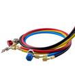 Set manometre pentru incarcare/descarcare Freon, 4 cai, 41 Bar, R134a R404A R1234yf R22, furtun 1.5 m