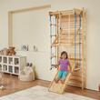 Structura de catarat multifunctionala 8 in 1, fixare pe perete, max 100 kg, Inaltime 2150 mm, latime 800 mm, Lemn pin