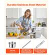 Presa electrica pentru ulei, la cald constanta 230 ℃, Inox, capacitate 3.75 kg/h, putere 700 W