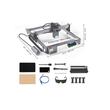 Masina de gravat cu laser 20 W, Zona de gravare 400 x 400 mm, USB, Viteza maxima 10000 mm/min, pompa de aer inclusa
