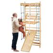 Structura de catarat multifunctionala 8 in 1, fixare pe perete, max 100 kg, Inaltime 2150 mm, latime 800 mm, Lemn pin