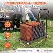 Carucior pentru scaune pliante, Otel, 1000x510x1090 mm, Capacitate 12 scaune, max 50 kg