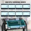 Masina de numarat bancnote USD si EUR, Detectie falsuri UV, MG, IR, DD, Functie Anti-Contrafacere, 1200 bancnote/min, LCD