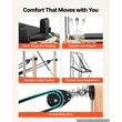 Aparat pilates Performer 3 in 1, cadru lemn masiv, 2.4 m, max 180 kg, Sistem rezistenta 5 x arcuri, Role cu rulmenti dubli, sine inox