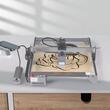 Masina de gravat cu laser 20 W, Zona de gravare 400 x 400 mm, USB, Viteza maxima 10000 mm/min, pompa de aer inclusa