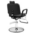 Scaun salon/frizerie, max 150 kg, rotatie 360 grade, suport picioare, Reglabil inaltime 1080-1230 mm, spatar inclinabil