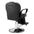Scaun salon/frizerie, max 150 kg, rotatie 360 grade, suport picioare, Reglabil inaltime 930-1060 mm, spatar inclinabil, pompa hidraulica