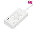 Prelungitor Smart, Wi-Fi, 4 locasuri, 4 x USB, lungime 1.5 m, 16 A / max 3680 W 