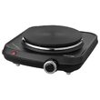 Plita electrica 1500 W, 1 arzator, portabila, diametru 18 cm, Negru