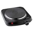 Plita electrica 1500 W, 1 arzator, portabila, diametru 18 cm, Negru