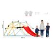 Structura de catarat din metal cu topogan, 183 x 244 x 91.5 cm, Inaltime 915 mm, max 272 kg, manere alpinism