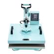 Presa termica 8 in 1 pentru tricouri/sepci/cani, 1250 W, 0-250 ℃,  Placa de încălzire 38 x 38 cm, Verde