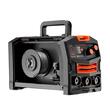 Aparat de sudura multiproces 2 in 1 miez de flux MIG cu gaz/fara gaz, tehnologie invertor IGBT 130 A, Ecran digital