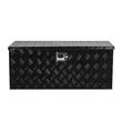 Cutie organizatoare pentru pik-up/camioane, 3 x compartimente, Incuietori, Aluminiu dur, 899x370x370mm