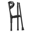 Set 2 carje din aluminiu pentru antebrat, Inaltime reglabila pe 10 niveluri 962-1192 mm