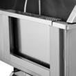 Cada pentru animale de companie All-in-One, Inox, Accesorii complete dus, baterie, Scara 3 trepte, max 100 kg, 870x1020x488 mm, deschidere usa pe dreapta