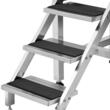 Cada pentru animale de companie All-in-One, Inox, Accesorii complete dus, baterie, Scara 3 trepte, max 100 kg, 870x1020x488 mm, deschidere usa pe dreapta