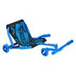 Tricicleta cu miscare Twister, led in roti fara baterii, max 90 kg, Lungime reglabila, Albastru/Negru  