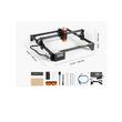Masina de gravat cu laser 10 W, iOS, Windows sau Linux, 38 x 40 cm, viteza 10000 mm/min, motor pas cu pas, transmisie sincrona cu curea