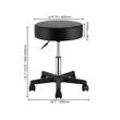 Scaun hidraulic pentru salon, max 180 kg, 5 roti, Reglabil inaltime