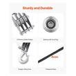 Scripete manual cu raport 5:1, Capacitate 500 kg, Lungime franghie 30.48 m, Otel