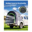Cort camping pentru camioneta pick-up, 2-3 persoane, 2550 x 1800 x 1650 mm, PU2000 mm, ferestre