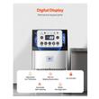 Masina profesionala de facut cuburi de gheata, Inox 40 kg/zi, capacitate de depozitare 15 kg, afisaj digital, Functie Auto-Curatare, 480 x 420 x 770 mm