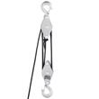 Scripete manual cu raport 5:1, Capacitate 500 kg, Lungime franghie 30.48 m, Otel