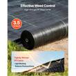 Geotextil de inalta densitate 100 g/m², contra buruienilor, 4 x 35.1 m, Negru