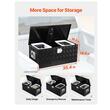 Cutie organizatoare pentru pik-up/camioane, 3 x compartimente, Incuietori, Aluminiu dur, 899x370x370mm