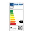 Plafoniera led rotunda pentru exterior/interior, 36 W, lumina rece 6500K, 3820 lm, dimensiune 350 x 61 mm, IP44, Negru
