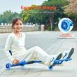 Tricicleta cu miscare Twister, led in roti fara baterii, max 90 kg, Lungime reglabila, Albastru/Negru  