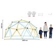 Structura de catarat din metal, 366 x 366 x 182 cm, max 340 kg, manere alpinism