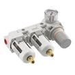 Regulator filtru dublu pentru compresoare 3/8”, Vevor 10 Bar, dimensiune 185×67×155 mm
