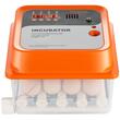 Incubator 12 oua cu intoarcere automata, Vevor, alimentare retea sau baterie 12 V, 250x225x180 mm