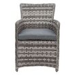 Set mobilier de gradina 4 scaune si o masa, 150 kg, cu perne