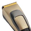 Aparat de tuns cu acumulator, Lama Inox, profesional Ultra-Silent, 90 min, taiere 1-20 mm, Maro