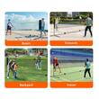Fileu portabil pentru tenis, volei, badminton, Inaltime reglabila 914-1554 mm, Lungime 4.2 m, geanta transport