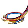 Set manometre pentru incarcare/descarcare Freon, 4 cai, 55 Bar, R22 R404A R410A R12, furtun 1.5 m