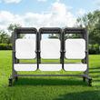 Carucior pentru mese si scaune pliante, Otel, 1830x860x1820 mm, Capacitate 42 scaune sau 12 mese, max 240 kg