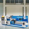 Mini Strung profesional pentru prelucrare metal, 550 W, viteza variabila 150-2500 rpm, mandrina cu 3 falci, display digital