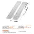 Set 2 Rampe mobile, 1200x215 mm, Aluminiu, Capacitate max incarcare 400 kg