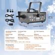 Masina de fabricat zapada, 650 W, capacitate rezervor 1 l, Raza pulverizare 4.8 m, Otel, 335 x 180 x 195 mm