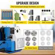 Mini Strung profesional pentru prelucrare metal, 550 W, viteza variabila 150-2500 rpm, mandrina cu 3 falci, display digital