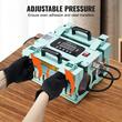 Presa termica pentru cani cu 2 posturi, 1100 W, 50 ℃-190 ℃, Presiune reglabila