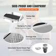 Cada pentru animale de companie All-in-One, Inox, Accesorii complete dus, baterie, Scara 3 trepte, max 150 kg, 1270x1565x700 mm, deschidere usa pe stanga