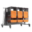 Carucior pentru mese si scaune pliante, Otel, 1830x860x1820 mm, Capacitate 42 scaune sau 12 mese, max 240 kg