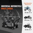 Suport roata motociclete max 820 kg, Universal, Otel, Latime reglabila